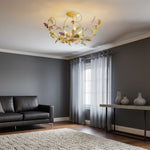 Load image into Gallery viewer, Modern Stainless Steel Multicolored Round Chandeliers