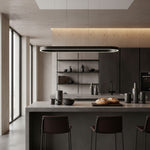 Load image into Gallery viewer, Modern Aluminum Oval Pendant Light