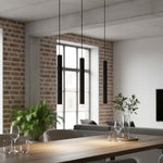 Load image into Gallery viewer, Modern Metal Linear Pendant Light