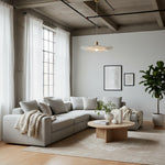 Load image into Gallery viewer, Modern Paper Double Sheet Pendant Light