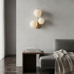 Load image into Gallery viewer, Modern Round Glass & Metal Wall Sconce