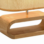 Load image into Gallery viewer, Scandinavian Natural Wood Round Table Lamp