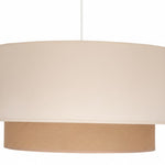 Load image into Gallery viewer, Boho Jute &amp; Metal Round Pendant Light