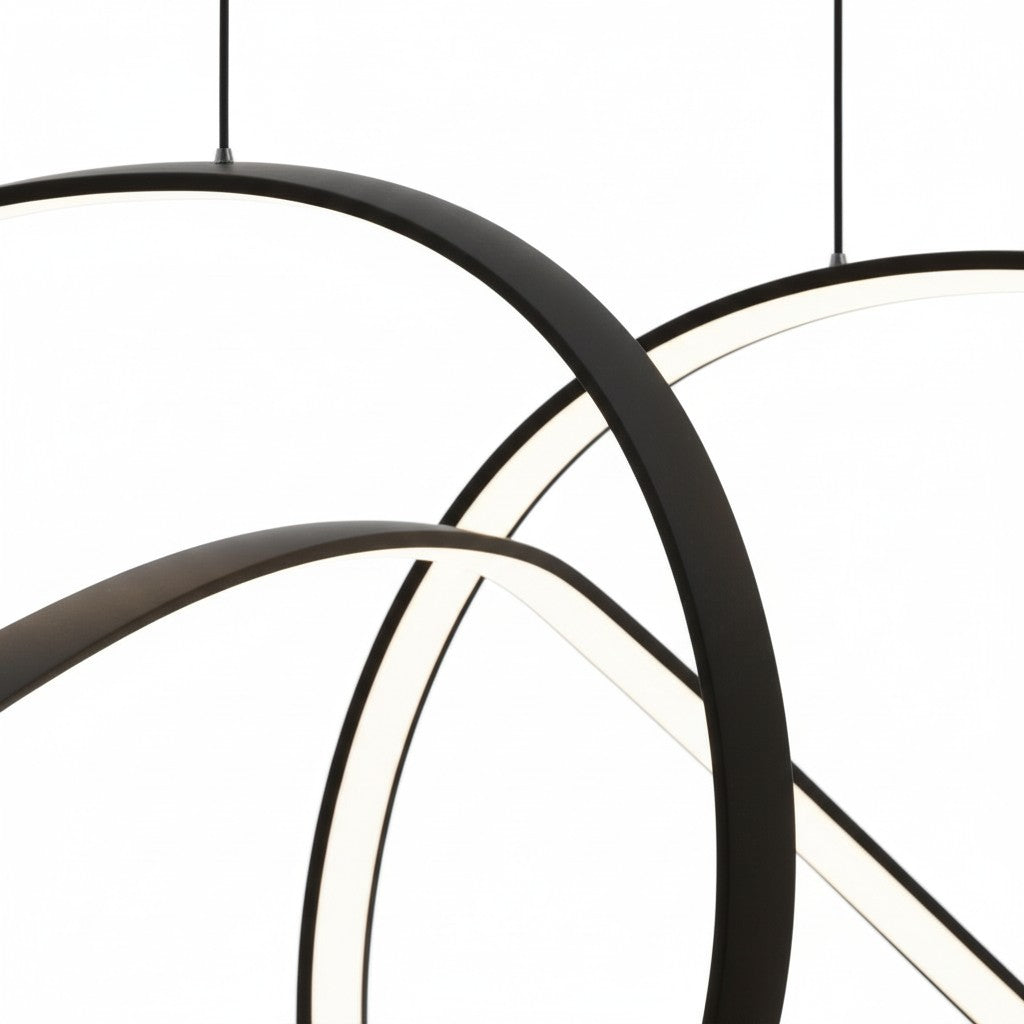 Industrial Modern Metal Round Pendant Light