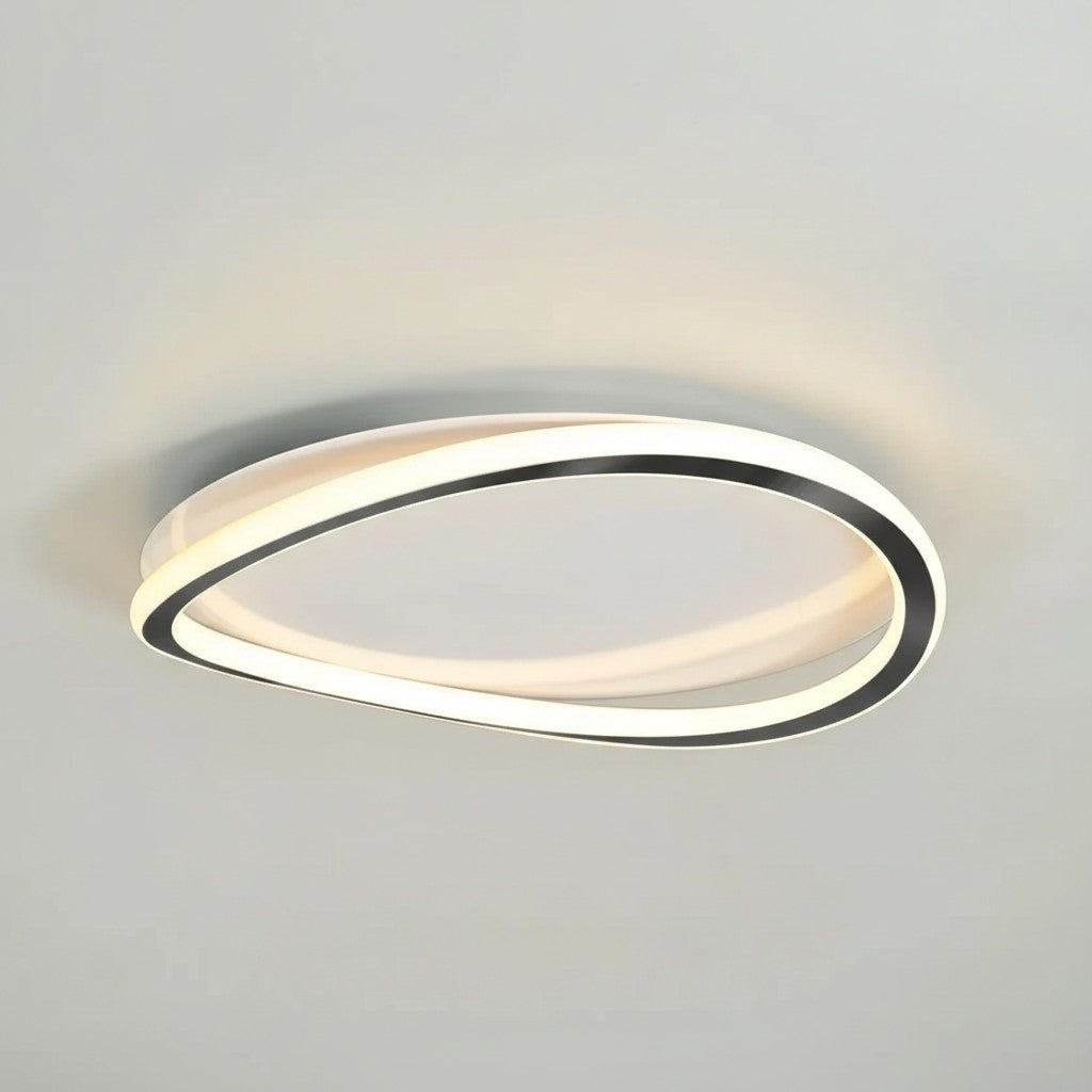 Minimalist Acrylic Ring Ceiling Light