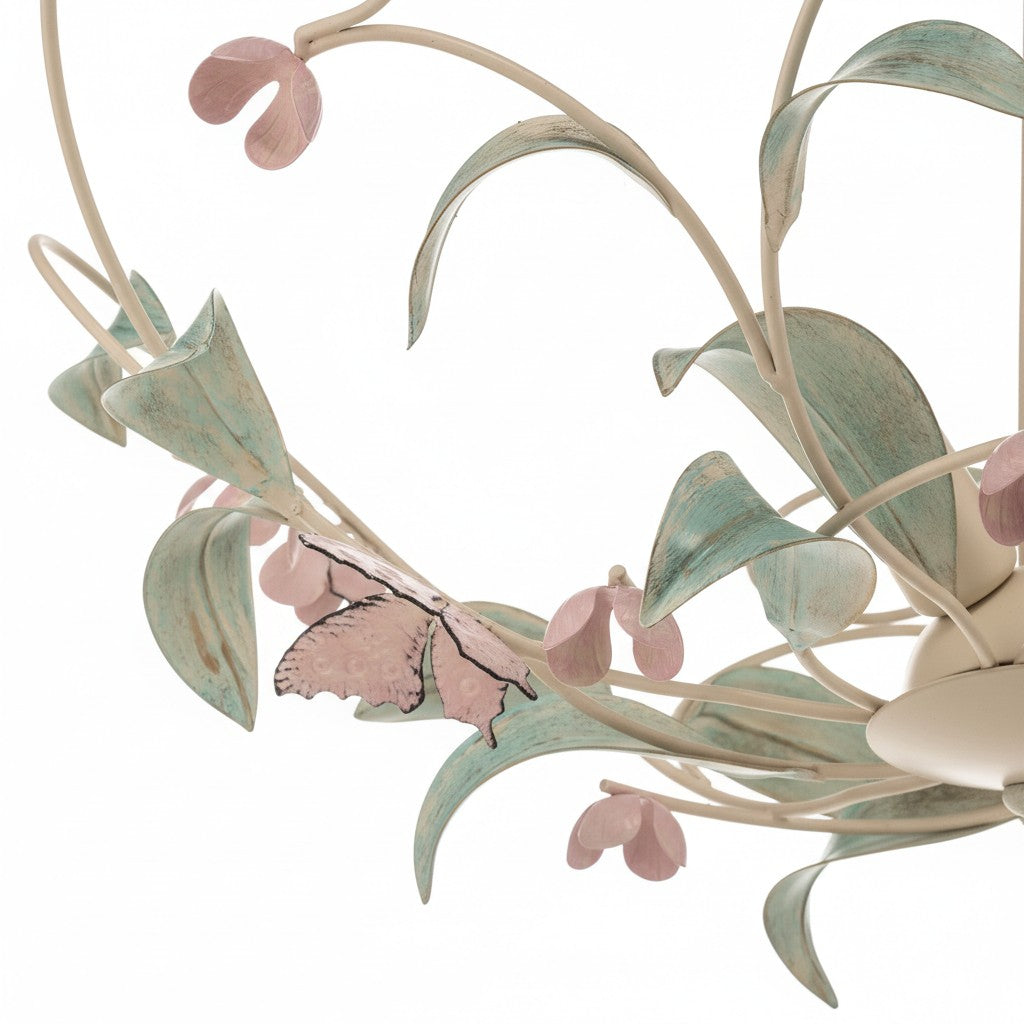 Modern Stainless Steel Multicolored Round Chandeliers