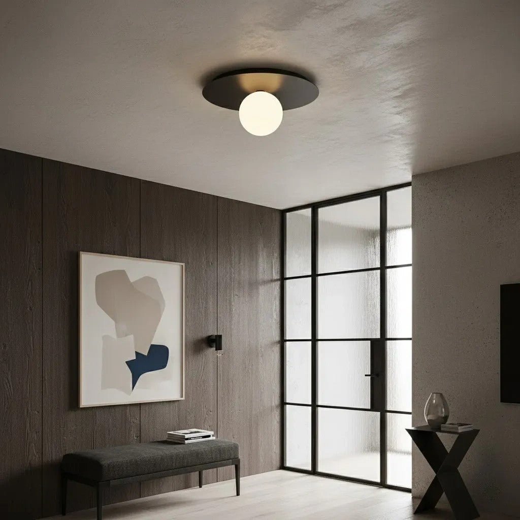 Modern Colorful Round Wall Sconce Ceiling Light
