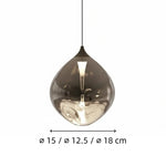 Load image into Gallery viewer, Modern Glass Sphere Pendant Light