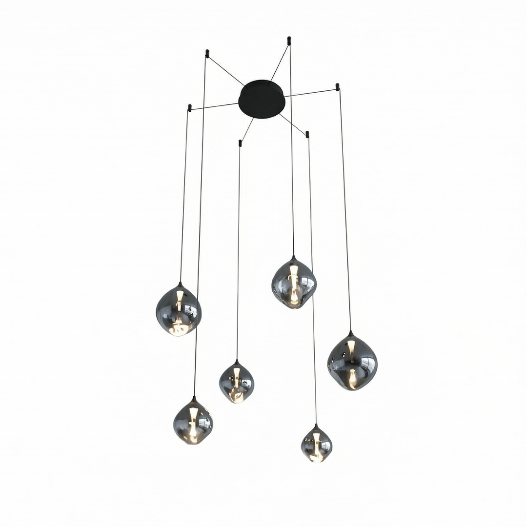 Modern Glass Sphere Pendant Light