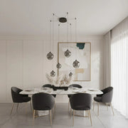 Modern Glass Sphere Pendant Light