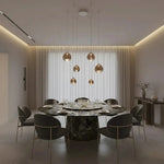 Load image into Gallery viewer, Modern Glass Sphere Pendant Light