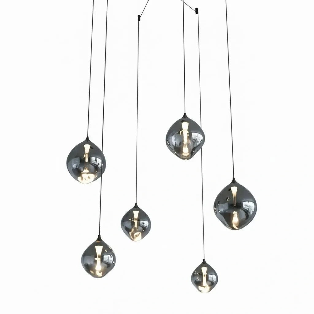 Modern Glass Sphere Pendant Light