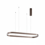 Load image into Gallery viewer, Modern Aluminum Oval Pendant Light
