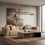 Load image into Gallery viewer, Modern Aluminum Oval Pendant Light