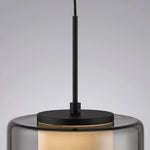 Load image into Gallery viewer, Modern LED Smoked Glass Globe Pendant Light