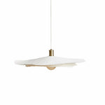 Load image into Gallery viewer, Modern Paper Double Sheet Pendant Light