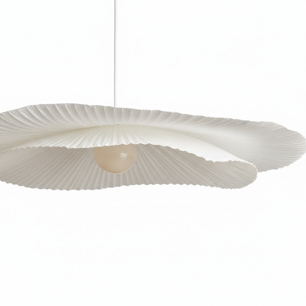 Modern Paper Double Sheet Pendant Light