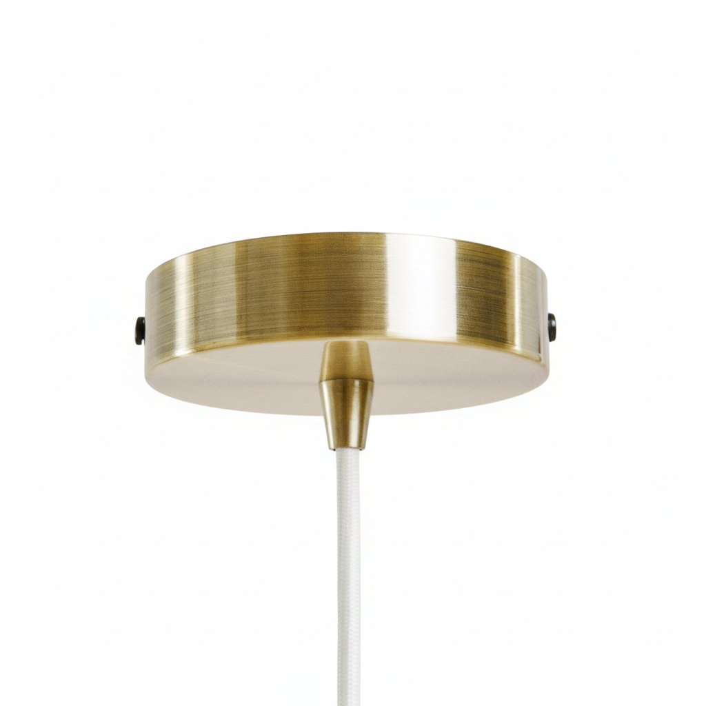 Modern Paper Double Sheet Pendant Light