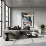Load image into Gallery viewer, Modern Paper Double Sheet Pendant Light
