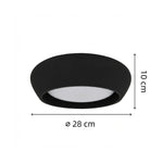 Load image into Gallery viewer, Modern Round Plaster Ceiling Light