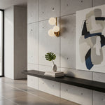 Load image into Gallery viewer, Modern Round Glass &amp; Metal Wall Sconce