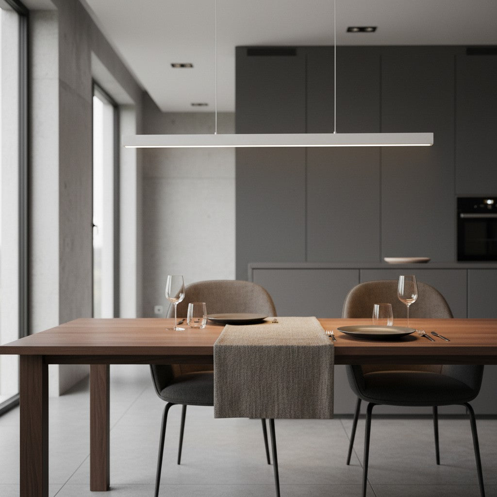 Modern Minimalist Linear Pendant Light