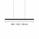 Load image into Gallery viewer, Modern Minimalist Linear Pendant Light