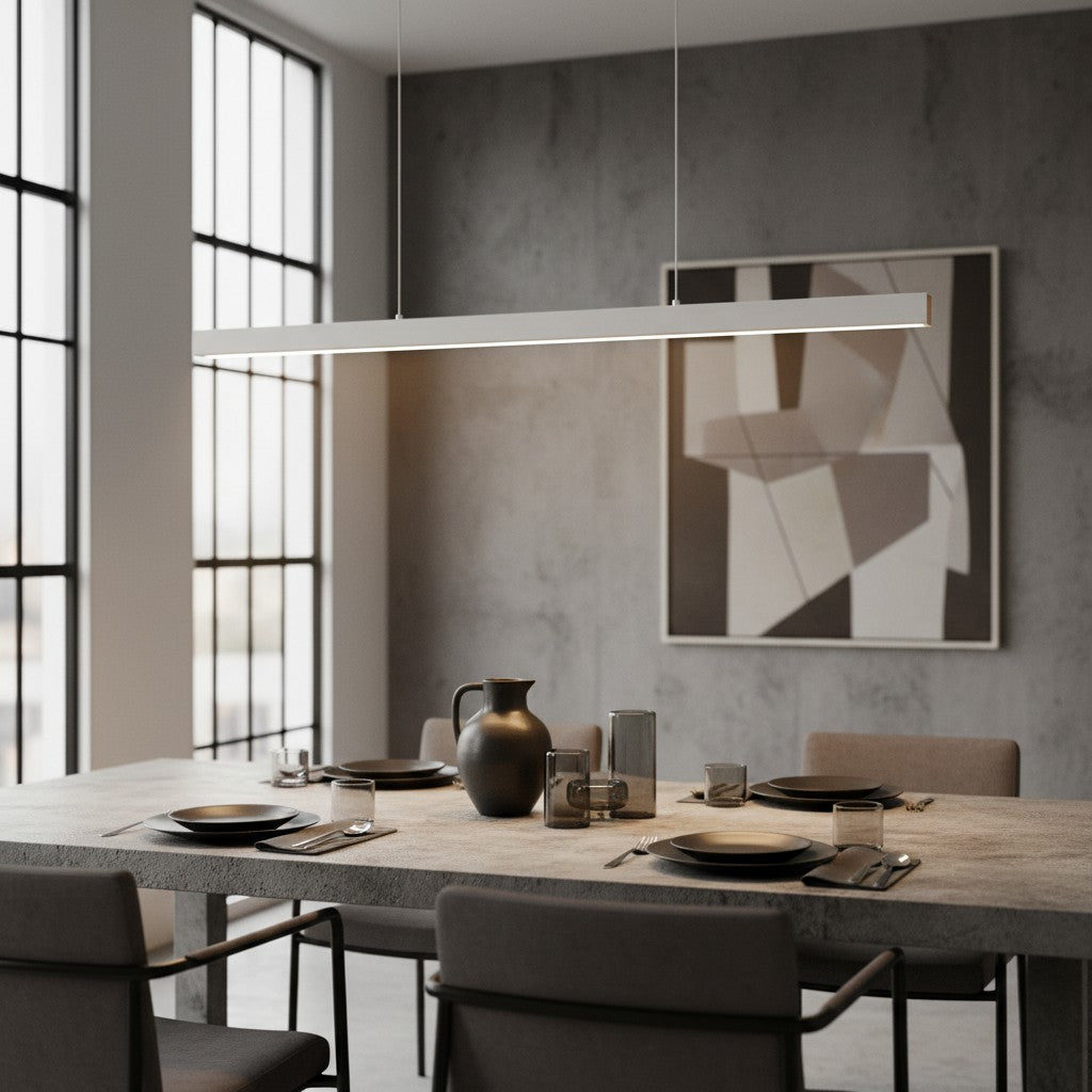 Modern Minimalist Linear Pendant Light