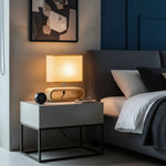 Load image into Gallery viewer, Scandinavian Natural Wood Round Table Lamp